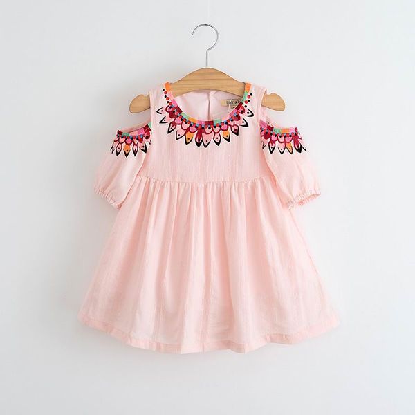 summer new girls dresses flower collar three quarter sleeve off shoulder cotton princess dress children clothing e701044, Red;yellow
summer new girls dresses flower collar three quarter sleeve off shoulder cotton princess dress children clothing e701044, Red;yellow