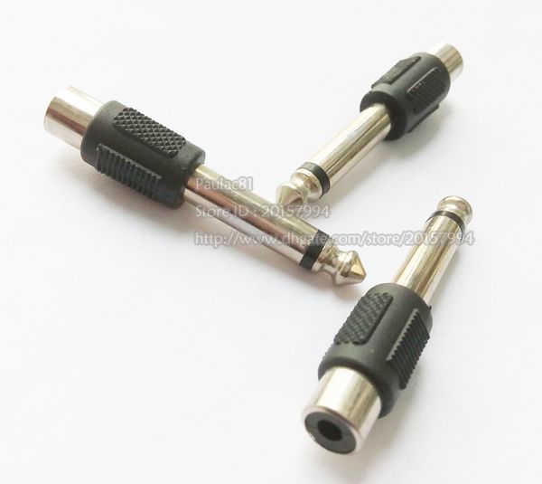 1/4 " 6.35 мм моно мужчин и RCA женский аудио адаптер разъем / Бесплатная доставка/20 шт.
1/4 " 6.35 мм моно мужчин и RCA женский аудио адаптер разъем / Бесплатная доставка/20 шт.