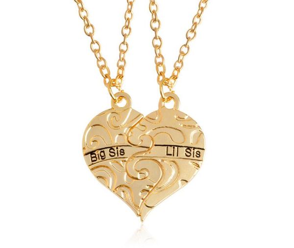 12pcs/lot big sis lit sis pendant necklaces lariat pendant silver plated women jewelry 2017 jewelr
12pcs/lot big sis lit sis pendant necklaces lariat pendant silver plated women jewelry 2017 jewelr