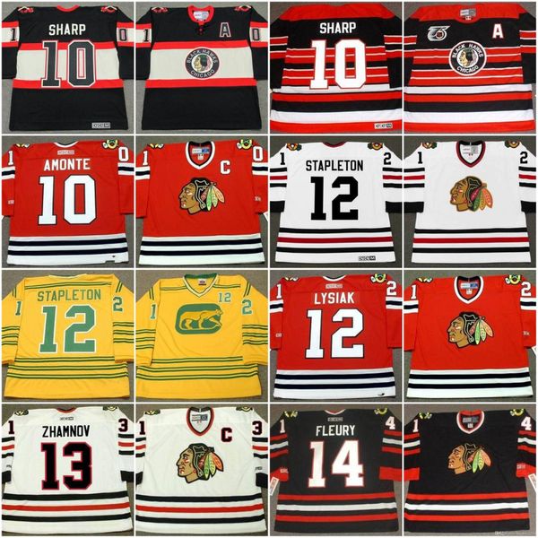 Chicago Blackhawks Jersey Mens 9 BOBBY HULL 1930's 10 PATRICK SHARP 10 TONY AMONTE 12 AT STAPLETON Hockey Jerseys
Chicago Blackhawks Jersey Mens 9 BOBBY HULL 1930's 10 PATRICK SHARP 10 TONY AMONTE 12 AT STAPLETON Hockey Jerseys