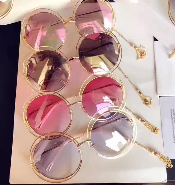 women carlina ce box sunglasses transparent sunglasses new women fashion with 62mm pink gold sunglass 138s mcqqf, White;black
women carlina ce box sunglasses transparent sunglasses new women fashion with 62mm pink gold sunglass 138s mcqqf, White;black