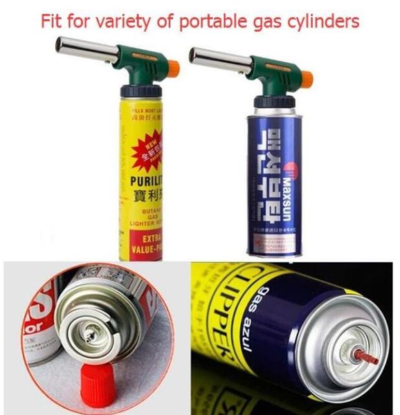 Многофункциональная бутановая горелка Головка газового паяльника Blow Lighter Горелка Сварка BBQ Огнемет Подходит для различных портативных газовых баллонов
Многофункциональная бутановая горелка Головка газового паяльника Blow Lighter Горелка Сварка BBQ Огнемет Подходит для различных портативных газовых баллонов
