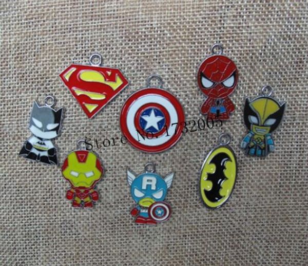 Новый мультфильм супергерои микс Шарм подвески DIY ювелирные изделия Макин Т-40
Новый мультфильм супергерои микс Шарм подвески DIY ювелирные изделия Макин Т-40