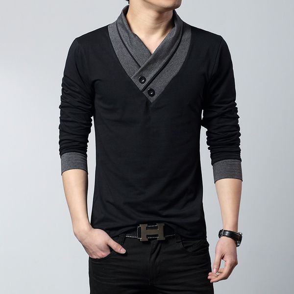 wholesale- 2016 new style plus size casual men tshirt fashion t-shirts summer wear long sleeve t-shirt 2 colors 6 sizes, White;black
wholesale- 2016 new style plus size casual men tshirt fashion t-shirts summer wear long sleeve t-shirt 2 colors 6 sizes, White;black