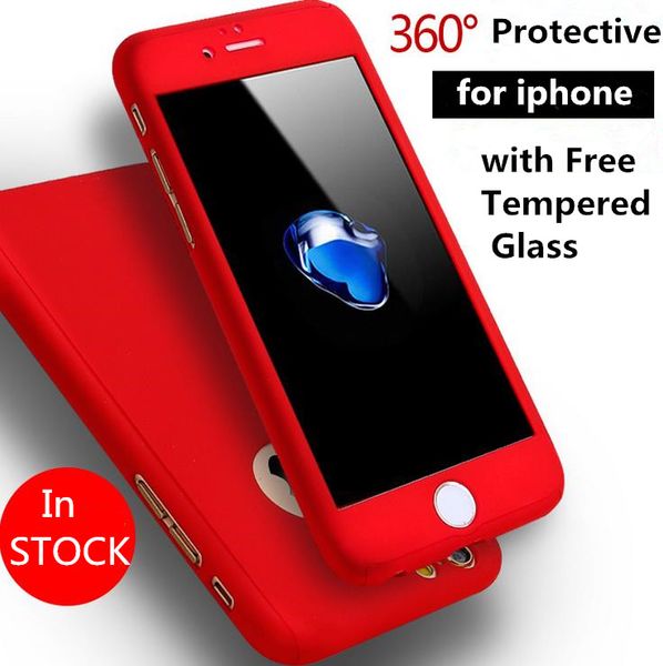360 degree full body protective hard pc cover ca e with tempered gla creen protector for iphone 7 6 6 plu phone ca e
360 degree full body protective hard pc cover ca e with tempered gla creen protector for iphone 7 6 6 plu phone ca e