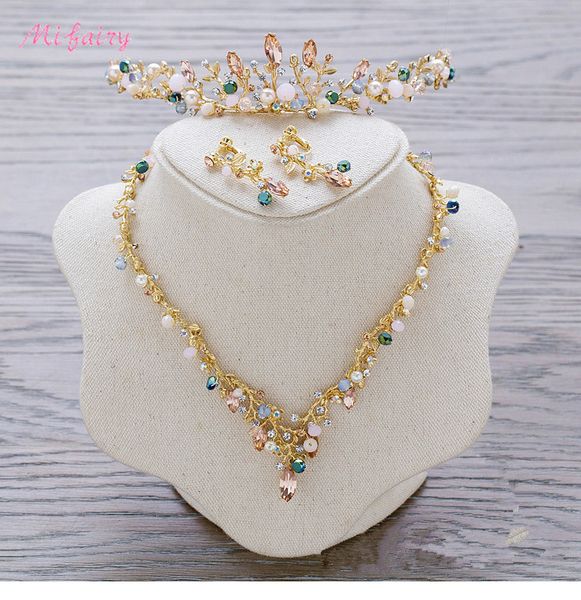 vintage baroque bridal tiaras sets gold colorful crystals princess headwear stunning wedding tiaras earrings 2 pieces sets 13.5*3.5cm h79, Slivery;golden
vintage baroque bridal tiaras sets gold colorful crystals princess headwear stunning wedding tiaras earrings 2 pieces sets 13.5*3.5cm h79, Slivery;golden