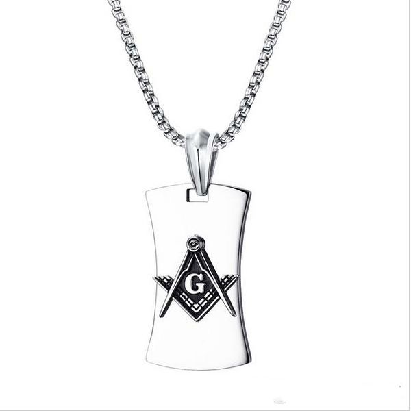 mens necklaces stainless steel masonic mason symbol compass dog tag pendant necklace for men vintage fashion jewelry, Silver
mens necklaces stainless steel masonic mason symbol compass dog tag pendant necklace for men vintage fashion jewelry, Silver
