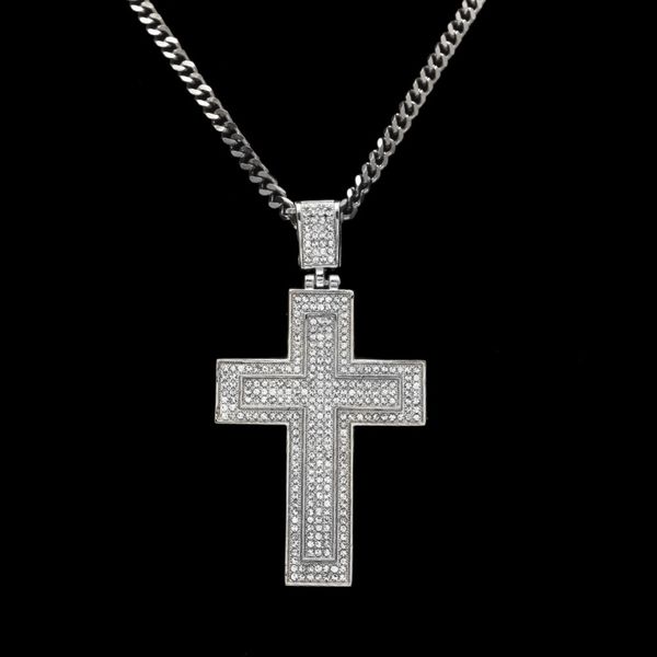 Bling золотой цвет двойной крест кулон христианский хип-хоп большие подвески 5 мм то
Bling золотой цвет двойной крест кулон христианский хип-хоп большие подвески 5 мм то