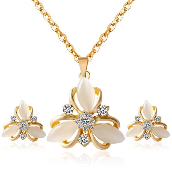 fine jewelry sets necklace diamond bride jewelry big hm set clover opal flowers fashion s073 earrings qirbh, White;black
fine jewelry sets necklace diamond bride jewelry big hm set clover opal flowers fashion s073 earrings qirbh, White;black