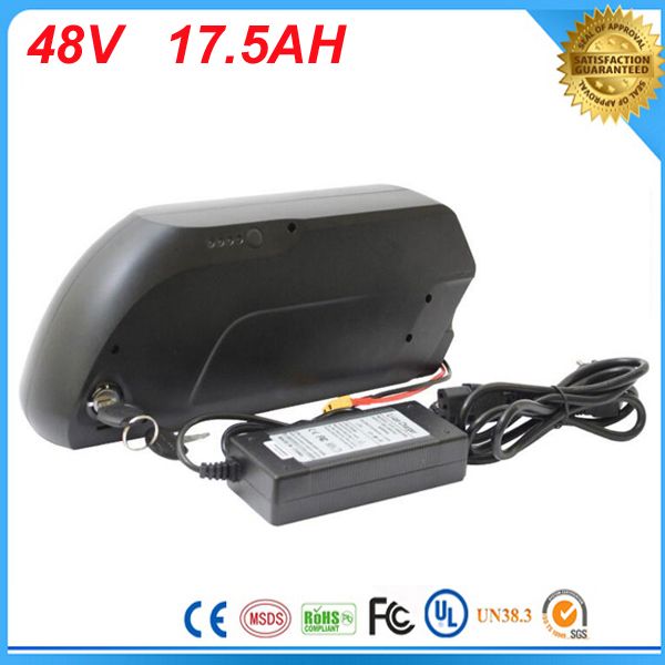 electric bike battery 48v 17.5ah li ion battery with sanyo ga 18650 cells for bafang 8fun 48v 750w 1000w ebike moto with charger +5v usb
electric bike battery 48v 17.5ah li ion battery with sanyo ga 18650 cells for bafang 8fun 48v 750w 1000w ebike moto with charger +5v usb