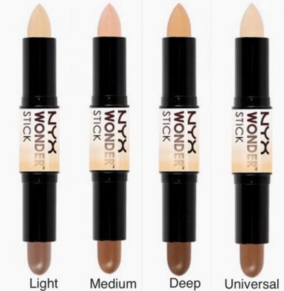 Nyx wonder tick concealer highlighter foundation face makeup double ended contour tick 4 color light medium deep univer al co metic
Nyx wonder tick concealer highlighter foundation face makeup double ended contour tick 4 color light medium deep univer al co metic