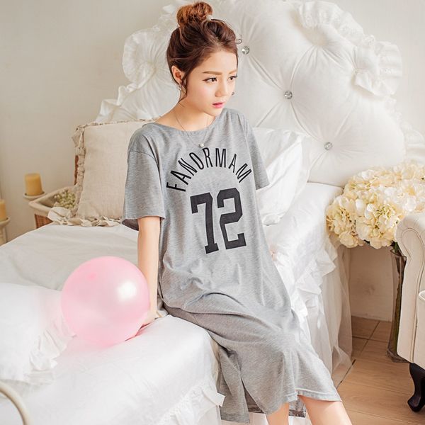 wholesale- 2017 summer 100% cotton women letter nightgown female fashion outwear lady pockets nightdress girl pijama home clothes size 3xl, Black;red
wholesale- 2017 summer 100% cotton women letter nightgown female fashion outwear lady pockets nightdress girl pijama home clothes size 3xl, Black;red