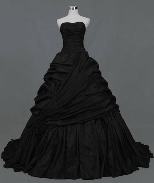 wedding dress corset gothic handmade draped new real image sweetheart black a line bridal gowns open back custom size party satin stunning, White
wedding dress corset gothic handmade draped new real image sweetheart black a line bridal gowns open back custom size party satin stunning, White