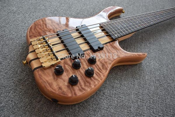 custom shop ken smith 6 strings natural quilted maple electric bass gutiar rosewood & maple sandwich neck, active wires & 9v battery box
custom shop ken smith 6 strings natural quilted maple electric bass gutiar rosewood & maple sandwich neck, active wires & 9v battery box