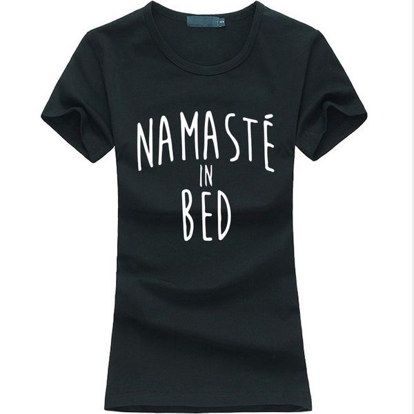 wholesale-2016 summer namaste in bed print tshirt women funny cotton casual tee shirt femme hipster fashion brand harajuku kawaii punk top, White
wholesale-2016 summer namaste in bed print tshirt women funny cotton casual tee shirt femme hipster fashion brand harajuku kawaii punk top, White