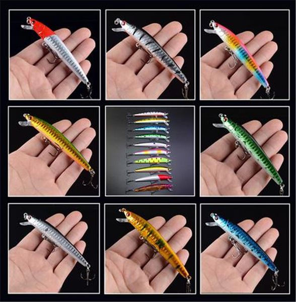 plastic hard fishing lures artificial bait 10cm 8.5g casting laser swimbaits wobblers lure fishing tackles
plastic hard fishing lures artificial bait 10cm 8.5g casting laser swimbaits wobblers lure fishing tackles