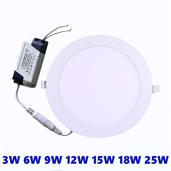Ultra thin led panel downlight 3w 6w 9w 12w 15w 18w 25w round led ceiling rece ed light ac85 265v
Ultra thin led panel downlight 3w 6w 9w 12w 15w 18w 25w round led ceiling rece ed light ac85 265v