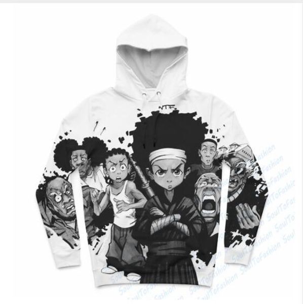 fashion womens/mens boondocks funny 3d print casual crewneck hoodies plus size lms0007, Black
fashion womens/mens boondocks funny 3d print casual crewneck hoodies plus size lms0007, Black
