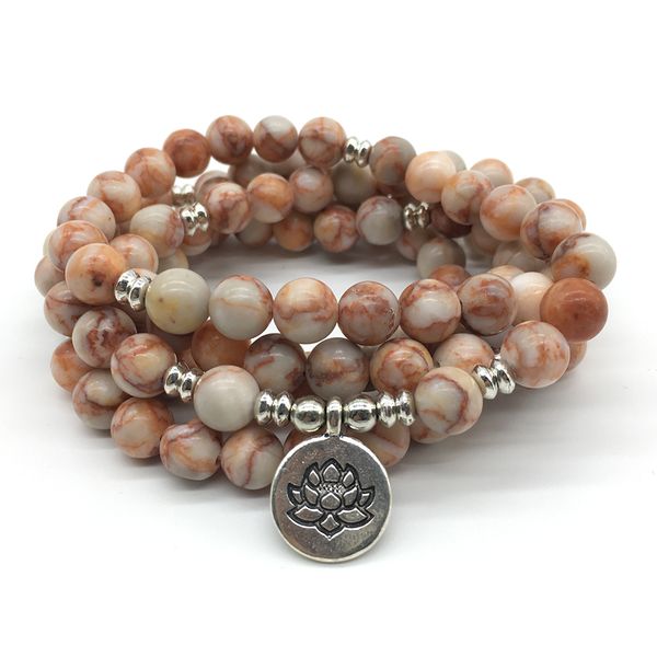 sn1201 fashion 2018 wrap yoga bracelet 108 mala necklace natural red net jaspeer balance lotus charm bracelet, Black
sn1201 fashion 2018 wrap yoga bracelet 108 mala necklace natural red net jaspeer balance lotus charm bracelet, Black