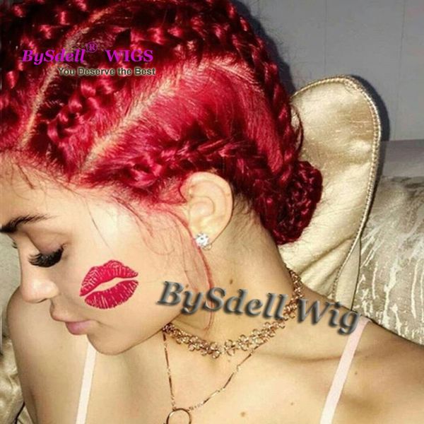 celebrity kylie jenner burgundy red 6 braids hairstyle full lace wig full hand tied syntehtic hair full lace wigs for black women
celebrity kylie jenner burgundy red 6 braids hairstyle full lace wig full hand tied syntehtic hair full lace wigs for black women