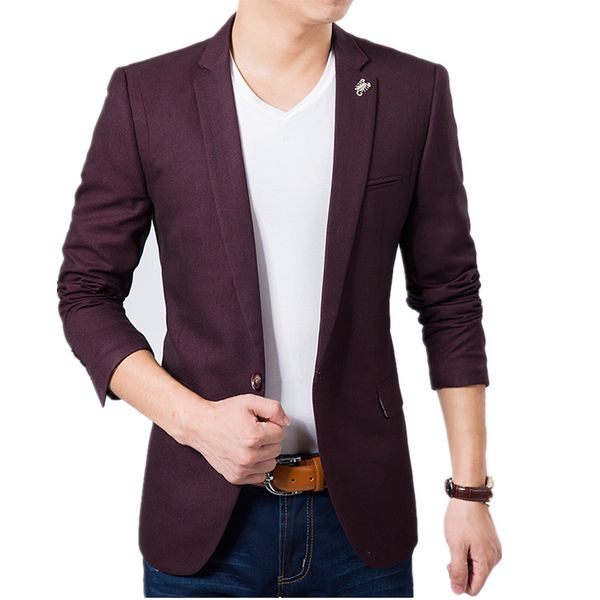 wholesale- stylish men's blazer suit 2016 men's casual slim fit blazer jacket coat suits for men wine red plus size m-6xl, White;black
wholesale- stylish men's blazer suit 2016 men's casual slim fit blazer jacket coat suits for men wine red plus size m-6xl, White;black
