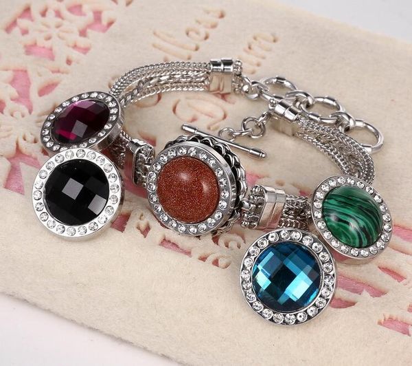 10pcs twsit chain 18mm button snap metal vintage noosa bracelet ginger snap jewellry women interchangeable adjustable t knot, Golden;silver
10pcs twsit chain 18mm button snap metal vintage noosa bracelet ginger snap jewellry women interchangeable adjustable t knot, Golden;silver