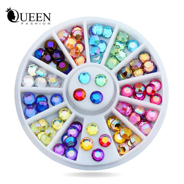 new 5mm 72pcs nail art multicolor 3d glitter ab rhinestone wheel diy strass beads design nail beauty decorations, Silver;gold
new 5mm 72pcs nail art multicolor 3d glitter ab rhinestone wheel diy strass beads design nail beauty decorations, Silver;gold