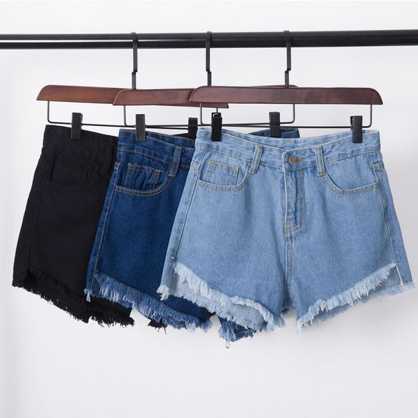 wholesale- 2017 denim shorts women korea burr high waist denim shorts slim jeans brand summer style fashion tassel denim shorts, Blue
wholesale- 2017 denim shorts women korea burr high waist denim shorts slim jeans brand summer style fashion tassel denim shorts, Blue