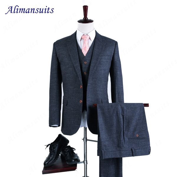 wholesale- new wool dark grey retro gentleman style custom made men's suits tailor suit blazer suits for men 3 pieces (jacket+pants+ves, White;black
wholesale- new wool dark grey retro gentleman style custom made men's suits tailor suit blazer suits for men 3 pieces (jacket+pants+ves, White;black