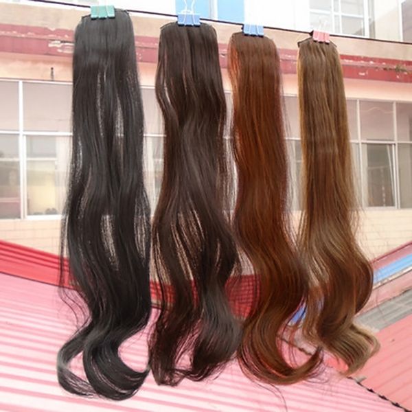 new 4 colors women girls cute style big curly long hair woman hair extensions, Black;brown
new 4 colors women girls cute style big curly long hair woman hair extensions, Black;brown