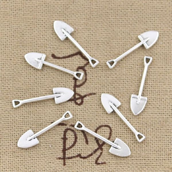 wholesale-99cents 15pcs charms shovel spade gardening 19*5mm antique making pendant fit,vintage tibetan silver,diy bracelet necklace, Bronze;silver
wholesale-99cents 15pcs charms shovel spade gardening 19*5mm antique making pendant fit,vintage tibetan silver,diy bracelet necklace, Bronze;silver