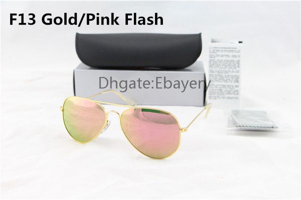 men women pilot sunglasses sun glasses gold flash pink mirror glass lenses 58mm 62mm uv400 protection boxes case, White;black
men women pilot sunglasses sun glasses gold flash pink mirror glass lenses 58mm 62mm uv400 protection boxes case, White;black