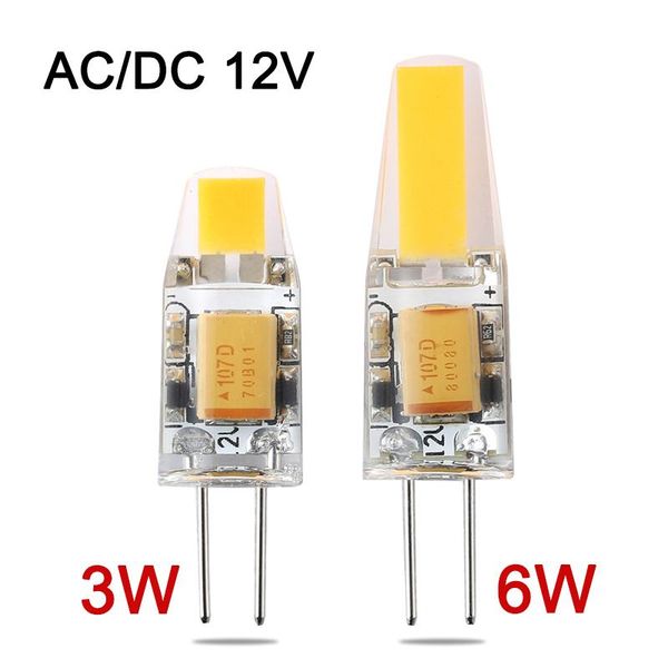 Dimmable G4 LED 12V AC/DC COB Light 3W 6W High Quality LED G4 COB LED Lamp Bulb Chandelier Lamps Replace Halogen
Dimmable G4 LED 12V AC/DC COB Light 3W 6W High Quality LED G4 COB LED Lamp Bulb Chandelier Lamps Replace Halogen