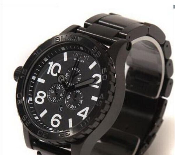 New nx men 51 30 chrono a083 001 a083001 all black tainle teel quartz watch 51mm water proof watche original box
New nx men 51 30 chrono a083 001 a083001 all black tainle teel quartz watch 51mm water proof watche original box