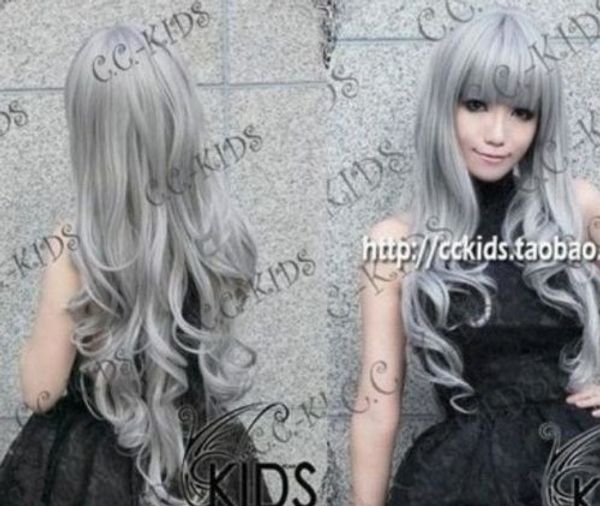 100% brand new fashion picture full lace wigs>new gray long curly full wig ing, Black
100% brand new fashion picture full lace wigs>new gray long curly full wig ing, Black
