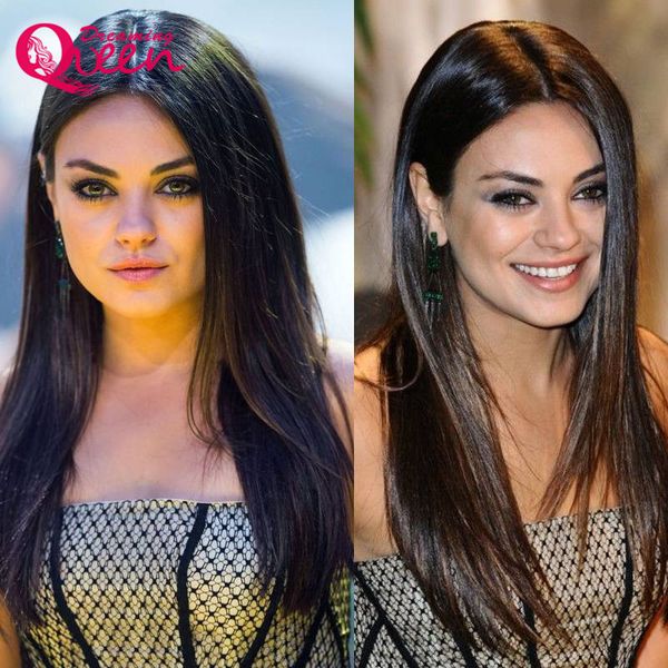 natrual color straight hair 13x4 lace frontal wig brazilian virgin human hair wigs with babyhair for black woman pre-plucked, Black;brown 
natrual color straight hair 13x4 lace frontal wig brazilian virgin human hair wigs with babyhair for black woman pre-plucked, Black;brown