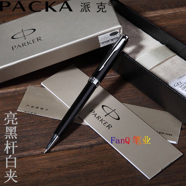 Free Shipping Parker Pen Black Silver Sonnet Ballpoint Pen School Office Suppliers Signature Pens Excutive Fast Writing Pen Stationery Gift
Free Shipping Parker Pen Black Silver Sonnet Ballpoint Pen School Office Suppliers Signature Pens Excutive Fast Writing Pen Stationery Gift