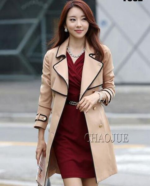 woman in the spring and autumn period and the han edition boutique british elegant long thin bump color trench coat / s-4xl, Black
woman in the spring and autumn period and the han edition boutique british elegant long thin bump color trench coat / s-4xl, Black