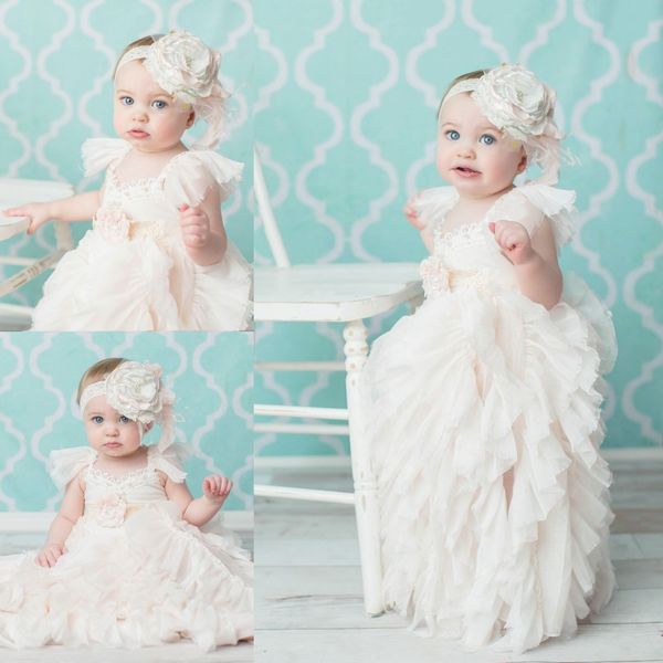 adorable floor length flower girls dresses for weddings pearl toddler pageant dress with hand made flower tulle tiered first communion gowns, White;blue
adorable floor length flower girls dresses for weddings pearl toddler pageant dress with hand made flower tulle tiered first communion gowns, White;blue