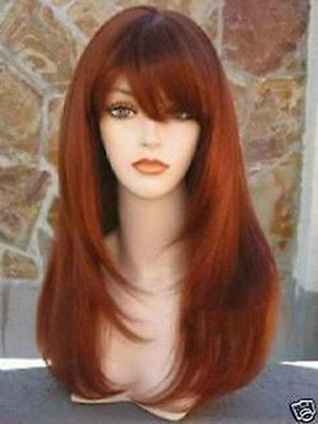 damen perücke mit pony, rotbraun-rot-mix, lang glatt mode wig wigs zweithaar neu, Golden;white
damen perücke mit pony, rotbraun-rot-mix, lang glatt mode wig wigs zweithaar neu, Golden;white