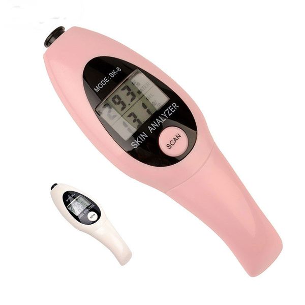 Precision Skin Analyzer Digital Lcd Display Facial Body Skin Moisture Oil Content Tester Meter Analysis Face Care Health Monitor