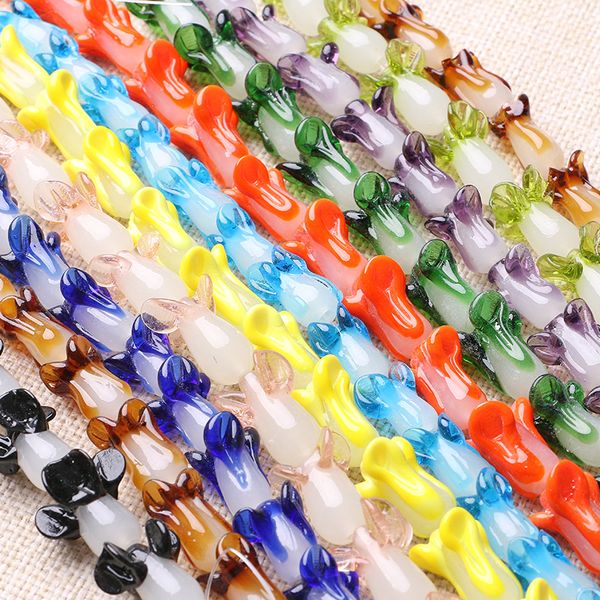 20pcs/lot 10x20mm multi color lampwork glass beads fit charm necklace handmade lampwork loose spacer beads for jewelry making, Black
20pcs/lot 10x20mm multi color lampwork glass beads fit charm necklace handmade lampwork loose spacer beads for jewelry making, Black