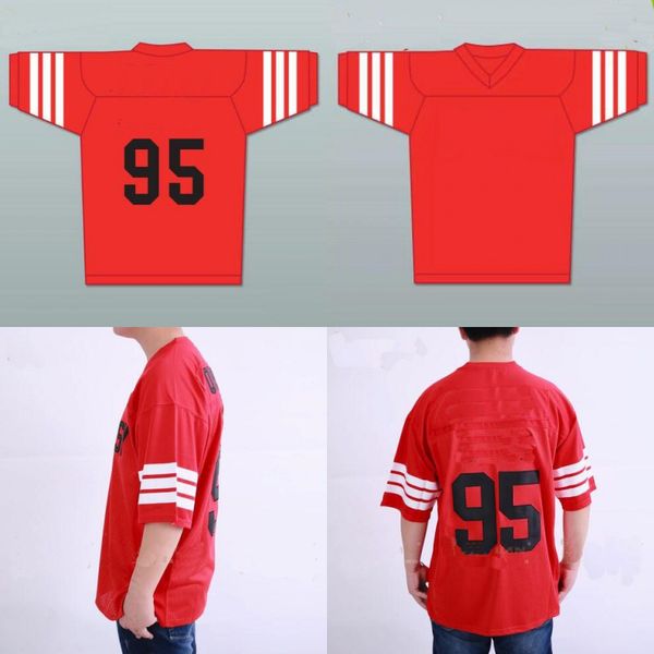 Mens STEENBERGE Prodigy #95 Hennessy Queens Bridge Rugby Movie Jersey Red 100% Stitched Embroidery Logos Jerseys
Mens STEENBERGE Prodigy #95 Hennessy Queens Bridge Rugby Movie Jersey Red 100% Stitched Embroidery Logos Jerseys