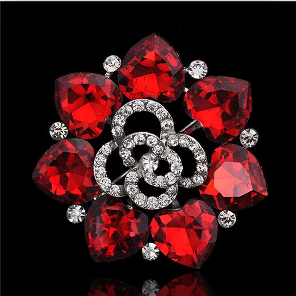 heart of ocean large women rhinestone royal red crystal wedding flower brooch elegant prom party gift jewelry, Gray
heart of ocean large women rhinestone royal red crystal wedding flower brooch elegant prom party gift jewelry, Gray