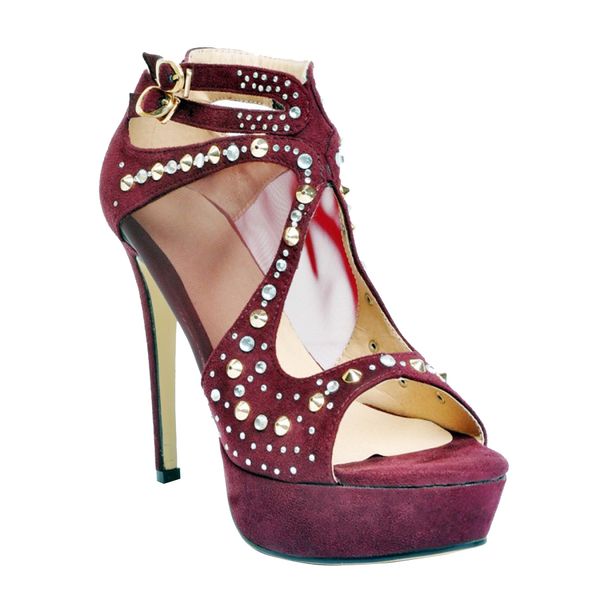 kolnoo ladies rivets spikes peep-toe high heel platform sandals fashion party prom casual shoes purple xd201, Black
kolnoo ladies rivets spikes peep-toe high heel platform sandals fashion party prom casual shoes purple xd201, Black