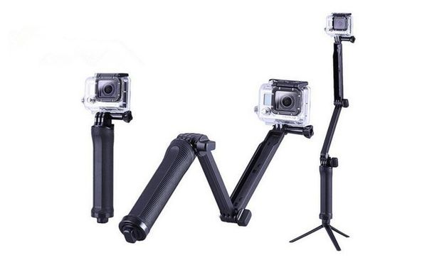 Accessories Collapsible 3 Way Monopod Selfie Stick Mount Camera Grip Extension Arm Tripod Stand for Gopro Hero 7 6 5 4 3 2 Xiaomi Yi SJCAM
Accessories Collapsible 3 Way Monopod Selfie Stick Mount Camera Grip Extension Arm Tripod Stand for Gopro Hero 7 6 5 4 3 2 Xiaomi Yi SJCAM