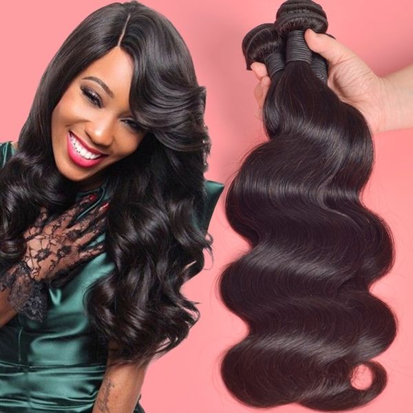 8a unprocessed cambodian virgin hair body 3 bundles deal wave wet and wavy virgin human hair weaves, Black
8a unprocessed cambodian virgin hair body 3 bundles deal wave wet and wavy virgin human hair weaves, Black