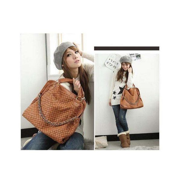 wholesale- 2016 fashion pu leather weaving korean style lady hobo shoulder handbag bag popular shoulder messenger bags wholesale
wholesale- 2016 fashion pu leather weaving korean style lady hobo shoulder handbag bag popular shoulder messenger bags wholesale