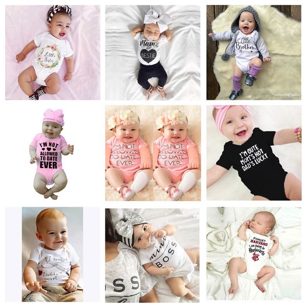 ins summer baby girls and boys rompers 2017 infant toddlers letters jumpsuit newborn one-piece soft cotton jumpsuit 12 styles, Blue
ins summer baby girls and boys rompers 2017 infant toddlers letters jumpsuit newborn one-piece soft cotton jumpsuit 12 styles, Blue