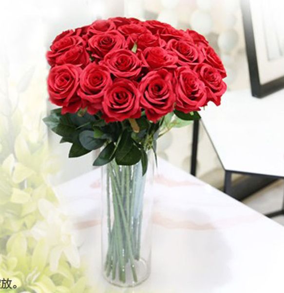 2017 real touch flowers fake roses wed gifts for valentines day artificial lowers for home office decoration
2017 real touch flowers fake roses wed gifts for valentines day artificial lowers for home office decoration